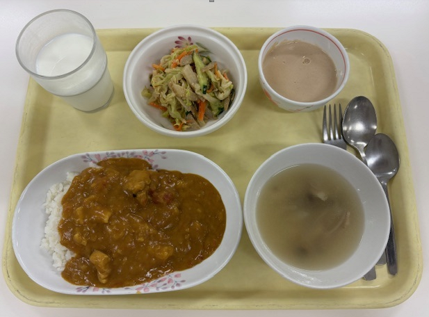 21日　カレー下